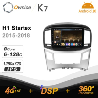 Ownice K7 for Hyundai H1 Startex 2015 - 2018 Car Autoradio Multimedia Radio System Unit 360 Panorama 4G LTE
