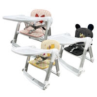 APRAMO FLIPPA摺疊式兒童餐椅-迪士尼系列-原QTI【贈椅墊+收納袋】