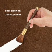 Wooden Coffee Grinder Brush Cleaning Espresso Cafe Machine Accessories Bean Powder Barista Tool For Tea Coffeeware Coffee Brush