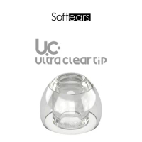Softears UC Ear tips for Volume Earphones Brand New Liquid Silicone Earbuds Eartips (1 card 2 pairs)