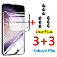 Front Hydrogel Film Camera Lens Glass for Samsung S 23 Screen Protectors for Samsung Galaxy S23 6.1inch Water Gel Protective HD