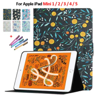 Tablet Case For iPad Mini 2019 5th Generation Case fashion pattern cover Funda For i pad mini 5 4 3 2 1 cover case