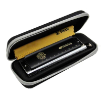 SWAN 40 Anniversary Signature Chromatic Harmonica 12 Hole 48 Tone Dreamer Mouth Organ Harmonica C fo