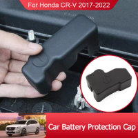 for Honda CR-V CRV CR V 5th 2018 2019 2020 2017~2022 Car Battery Anode Negative Electrode Protector Cover Covers Cap Accessories