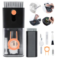 10 in 1 Keyboard Cleaning Brush Kit Earphone Cleaning Pen for Airpod 1 2 3 Cleaning Tool for Computer/MacBook/iPad/Camera