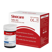 Sino CArE CE ApprovED non-invAsivE BlooD GluCosE mEtEr is sAFE AQ BlooD GluCosE mEtEr tEst strips Di