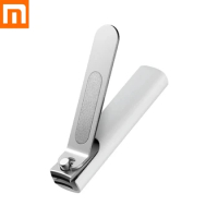 Xiaomi Mijia Stainless Steel Nail Clippers With Anti-splash Cover Trimmer Pedicure Care Nail Clippers Professional File