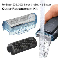 For Braun 20S/2000 Series CruZer3/4/5 Shaver Cutter Replacement Kit Braun Cutter Head Accessories For FreeControl CruZer Face