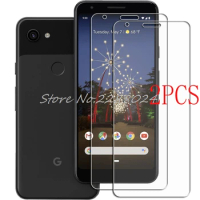 2PCS FOR Google Pixel 3a G020A, G020E, G020B Tempered Glass Protective on Google Pixel3a 5.6" Screen Protector Glass Film Cover