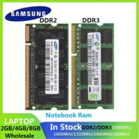 SAMSUNG Notebook Memoria SO DIMM DDR3 DDR2 8GB 4GB 2GB 1866 1600 1333 1066 800 667MHz For SAMSUNG SODIMM Laptop Computer RAM