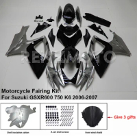 S0606-125a Motorcycle Fairing Set Body Kit Plastic For Suzuki GSX-R600 R750 2006-2007 K6 K7 Accessories ABS Injection Bodywork