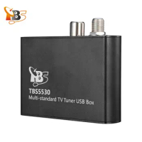 TBS5530 Multi-standard Universal TV Tuner USB Box for Watching and Recording DVB-S2X/S2/S/T2/T/C2/C/ISDB-T FTA TV on PC