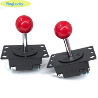 Fighting Arcade Joystick microswitch Stick Classic Arcade King Joystick with round red ball header length 44mm