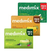 Medimix 印度綠寶石皇室藥草浴美肌皂 (草本檀香寶貝) 200公克 X 12入