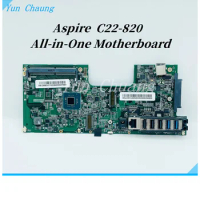 For Acer Aspire C22-820 All in One Motherboard IR0N215GS_MAIN_PCB DBBCK11003 Mainboard 21.5 inches With Intel CPU DDR4 100% work