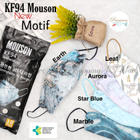 MOUSON KF94 NEW MOTIF 4 Ply - Masker KF 94 Mouson Premium 4Ply