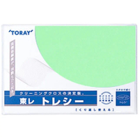 【TORAY 東麗】日本 TORAY眼鏡布-綠色19x19CM(日本製 東麗 TORAY 眼鏡布 手機布 擦拭布 清潔布 超極細纖維)