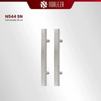 NOBLEZA Pull Handle Gagang Tarikan Pintu Rumah Kayu Kaca Stainless Black Matte Grey Satin Nikel 60 c