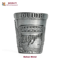 Souvenir pajangan shot glass gelas sloki Duluth oleh oleh Minnesofa negara Amerika