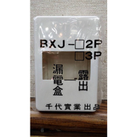 【新復發】2P 3P 卡式無熔絲開關 漏電盒 開關盒 斷路器盒 便當盒 PVC 明盒 塑膠明盒