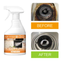 Oil Stain Cleaner Foam Remove Stove Oven Heavy Oil Range Hood Degreaser Cooktop Dirt Decontamination Kitchen Grease Bubble Spray