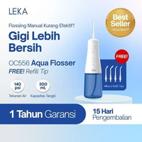 LEKA OC556 Aqua Flosser - Portable Oral Dental Water Irrigator OC556