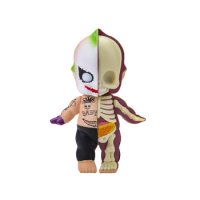 10CM 4D Half Baby Cupid Clown Anatomy Model Skeleton Anatomical Home Deco Collection Model Kids Gifts
