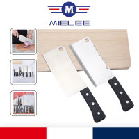 MIELEE mpat pisau dapur set 8pcs Daging Tajam Super Ori Jepang Super Tajam Baja Asli Super Tajam Baj