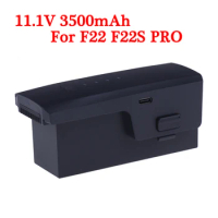 F22S Drone Battery 11.1V 3500mAh For SJRC F22 F22S 4K PRO 5G Wifi GPS RC Drone F22 Battery RC Quadcopter Spare Parts Accessories
