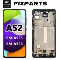 Tested Well For Samsung Galaxy A52 LCD Display Touch Screen Digitizer Assembly Replacement A526 For Samsung A52 5G LCD SM-A525