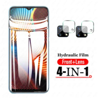 Soft Tpu Hydrogel on Realme 7i Globai Screen Protector for Oppo Realme 7 I 7iglobai 6.5" Tempered Glass Camera Lens Film