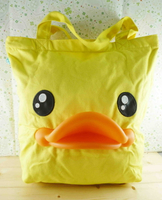 【震撼精品百貨】B.Duck 黃色小鴨 托特包-立體黃色小鴨圖案 震撼日式精品百貨
