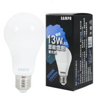 【SAMPO 聲寶】13W白光LED節能燈泡(2入)