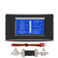 Peacefair PZEM-015 100A DC Digital Analyzer Energy Power Meter 0-300V