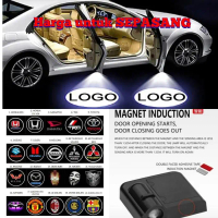 LAMPU LED LOGO MOBIL LASER PROJEKTOR WIRELESS WELCOMING DOOR