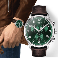 TISSOT 天梭 官方授權 韻馳系列 Chrono XL計時手錶 送禮首選-45mm T1166171609200
