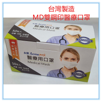 『現貨藍色』永猷 醫療級口罩 口罩國家隊榮譽出品 台灣製 醫療級 成人口罩50入/盒