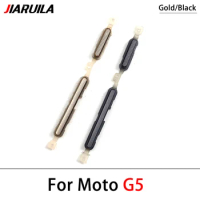 Power On Off Button For Moto G Power 2021 G5 G6 Plus Side Keys Volume Buttons Control Switch Flex Cable Replacement Parts