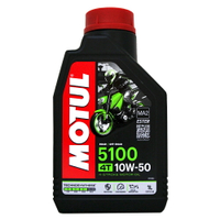 MOTUL 5100 4T 10W50 酯類 合成機油【APP下單最高22%點數回饋】