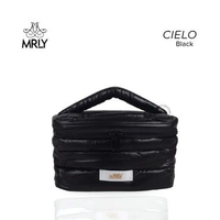 MRLY - Cielo Beauty Case Tas Makeup puffy Bag Black