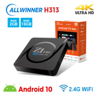 TV Box Android 10 4K Z1 Lite ATV Allwinner H313 Quad Core Wifi 4K Set Top Box HDR10 4K 3D H. 265 Mini Media Player TV Box