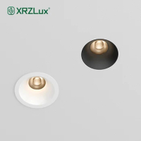 XRZLux LED Mini Spot Light 55mm Cutout Size Recessed Anti Glare COB LED Downlights CRI97 Aluminum 8W 10W Ceiling Spotlight