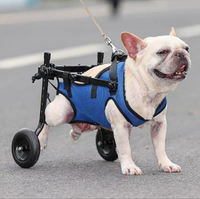 狗輪椅寵物后肢殘疾癱瘓康復輪椅狗康復車動物輔助支架四輪代步車