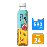 金車 波爾茶-葡萄柚口味(580mlx24入)