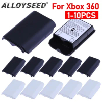 1-10pcs AA Battery Back Cover For Xbox 360 Wireless Controller Battery Case Cover For Xbox360 Gamepad Joystick Game Accessory