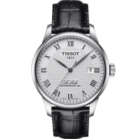 【TISSOT 天梭 官方授權】力洛克自動80小時動力儲存機械男錶 手錶 畢業禮物 慶端午 包粽(T0064071603300)