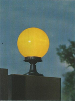 【燈王的店】舞光 8吋庭園燈 戶外燈 柱台燈 黃球/白球 OD-3012-8