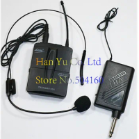 lwm-3122 Headset Wireless Microphone System output 6.5 plug Cordless Lapel Mic for Musical Instrument Teaching Speech Computer