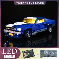 DIY LED Light Kit For LEGO 10265 Mustang Compatible With 21047 Building Block Set（Only LED Light,Wit