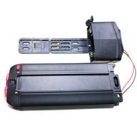 36V 48V 250W Electric Bicycle Battery Lithium Ion 18650 Rear Rack Ebike Battery for City Bike